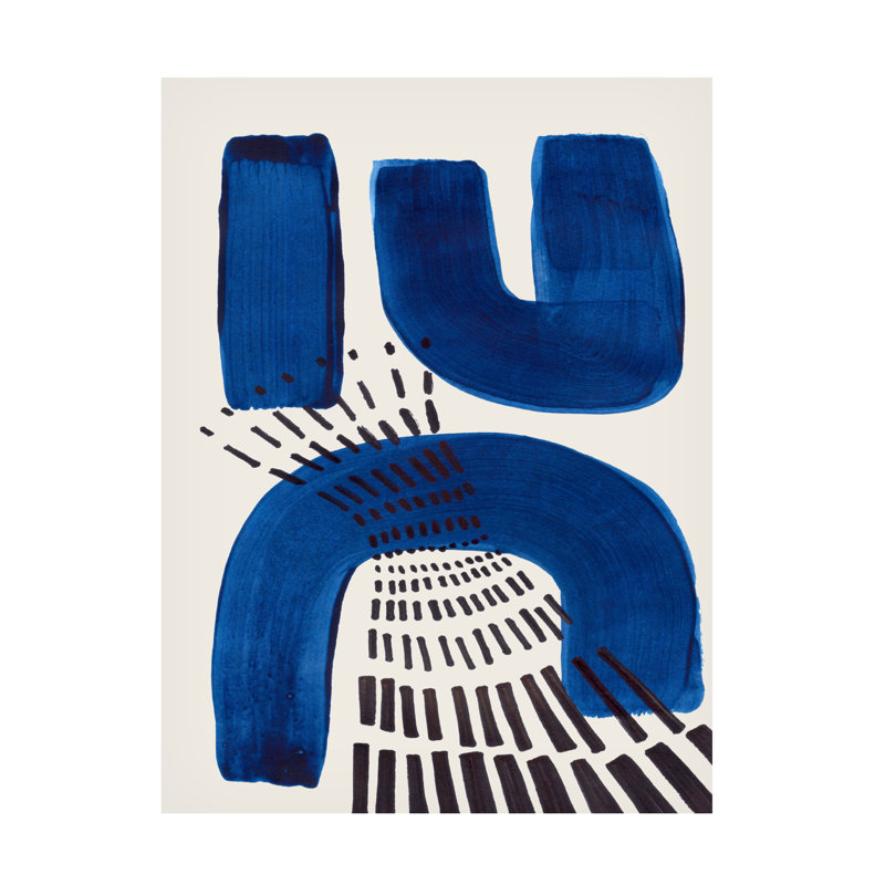 Ejaaz Haniff Blue Magnet Canvas Art