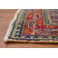 Tapis bleu marine fait à la main 4 x 5