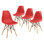 Chaise d'appoint pour bureau de cuisine Josclyn
