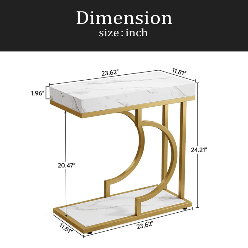 Stable Bedside Table,Compact Table,Stylish End Table