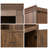 78.75''H 4-Tier Display Shelf, With LED Ceiling Warm Light, Freestanding Farmhouse Bookcases With Storage & Doors