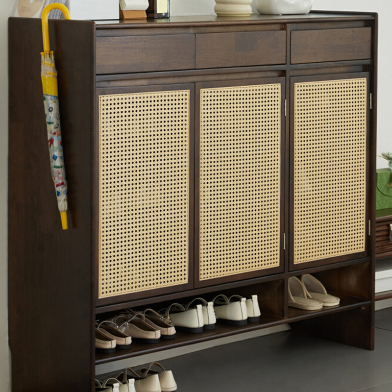 Retro fashion furniture storage shoe cabinet