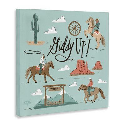 «Giddy Up Cowboys & Ranch Canvas», conception par Krissy Mast
