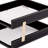 Lester Leather Stackable Paper Organizer