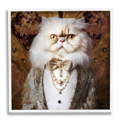 «Fancy Cat Portrait» par Roozbeh