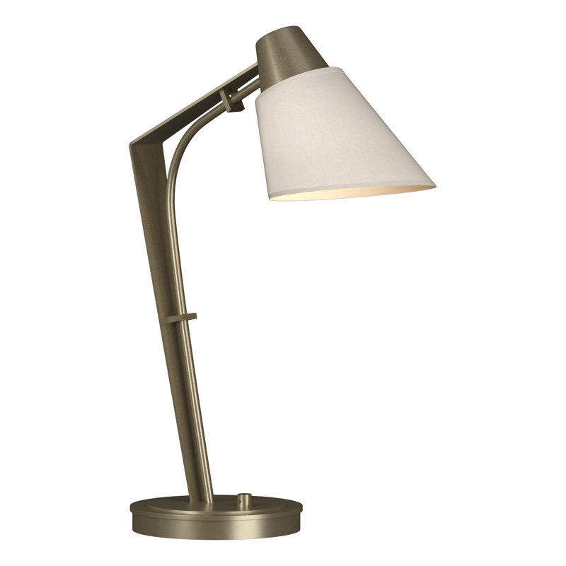 Reach 21.9" Desk Lamp, Soft Gold, Flax
