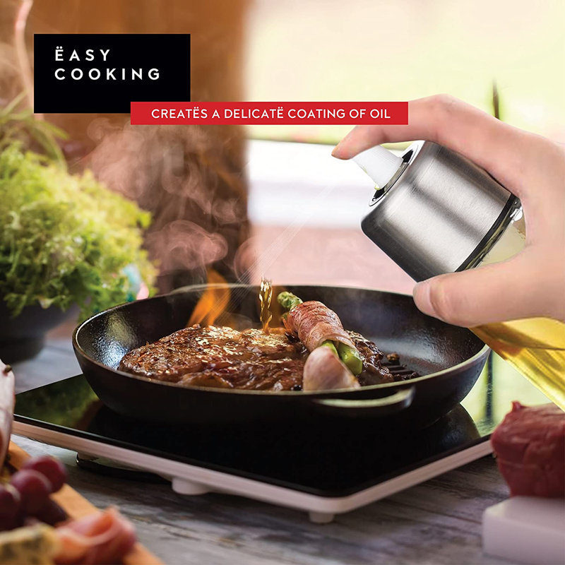 Oil Dispenser For Kitchen & Oil Sprayer Mister For Cooking