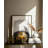 Clear and Gold Glass Round Hurricane Orb Candle Holders-1784475988