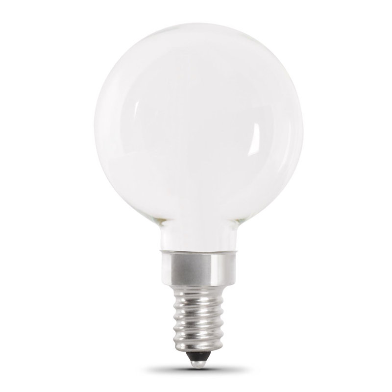 Ampoule à DEL filamentaire Feit E16 G16.5 E12