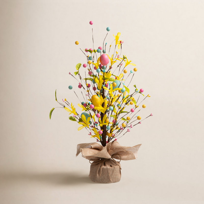 Arbre de table œuf de Pâques