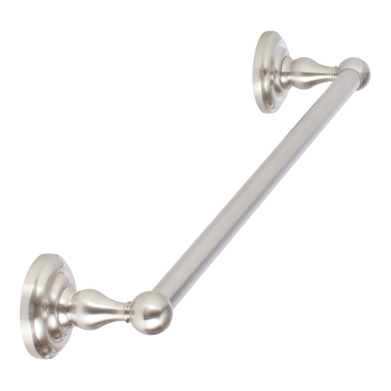 Barre à serviettes 30 po Boulder, Nickel satiné