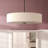 3 - Light Dimmable Drum Chandelier-1857484655