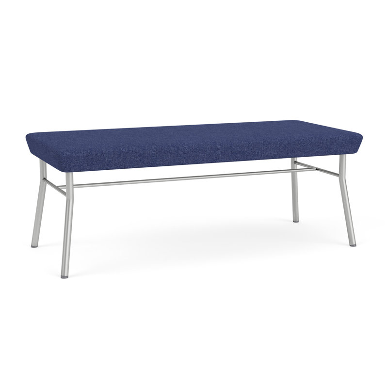 Banc en métal 2 places Chat, Argent, Amiral Archetype