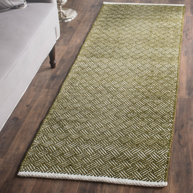 Bryent Flat Weave Cotton Geometric Rug