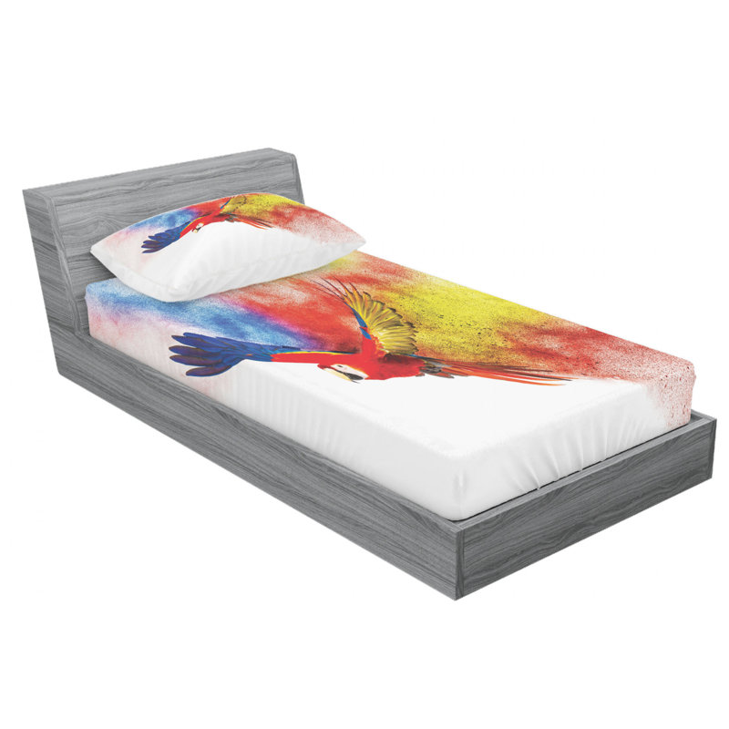 Microfiber Sheet Set, Twin XL Sheet Set with Fitted Sheet