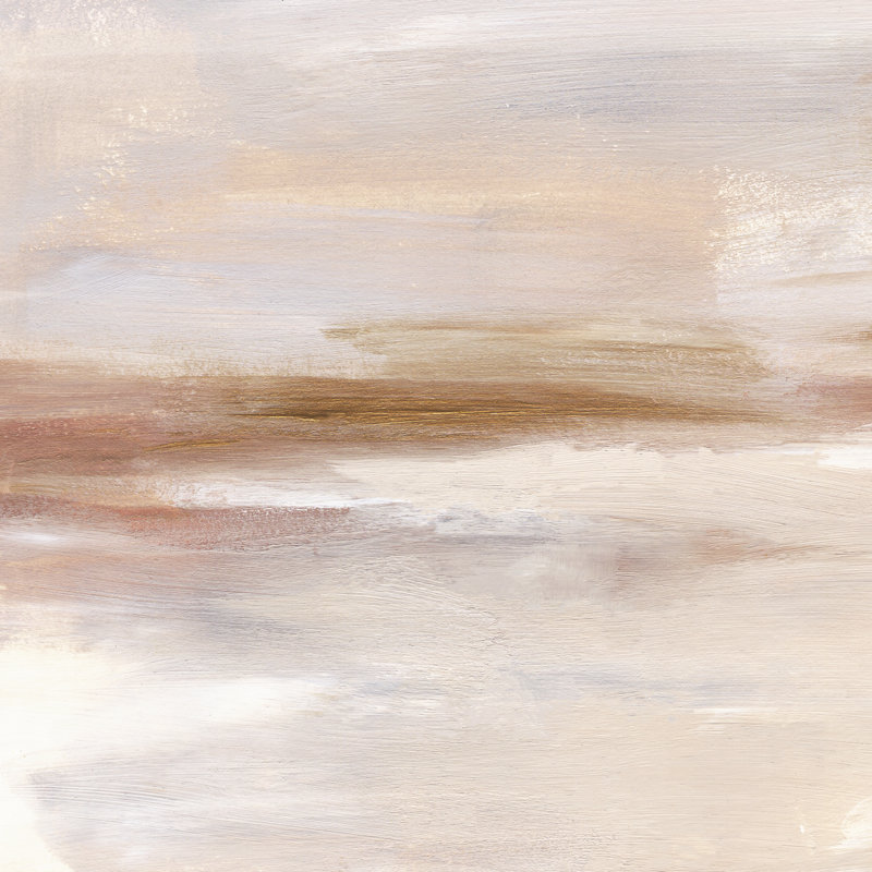 Golden Horizon II by Annie Warren - Wrapped Canvas Painting, 51cm H x 51cm W x 3.8cm D