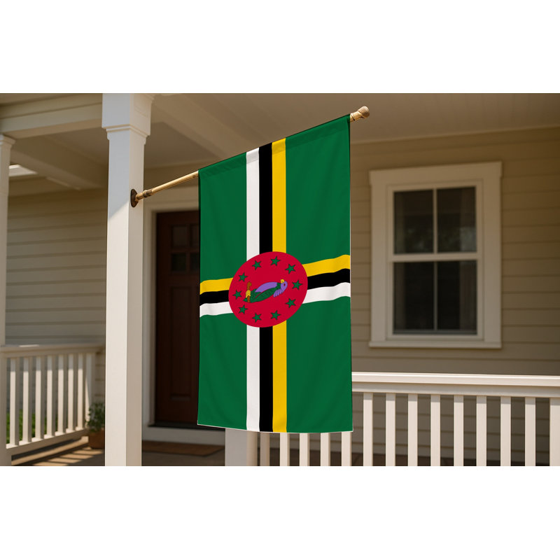 Drapeau de la Dominique - Drapeau extérieur