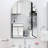 20x30 Inch Silver Metal Framed Arched Bathrrom Mirror for Wall-1995907239-1995907237