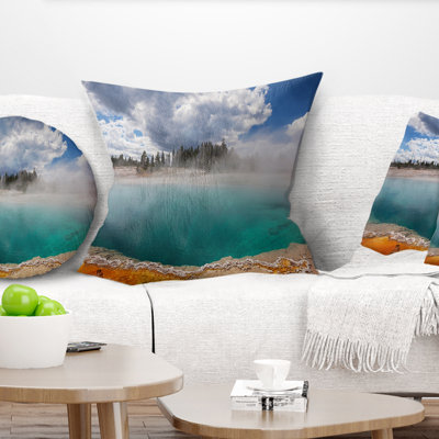 Coussin imprimé West Landscape
