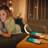 Touch ControlTable Lamp Lamp with Clock Wireless Charging Dimmable