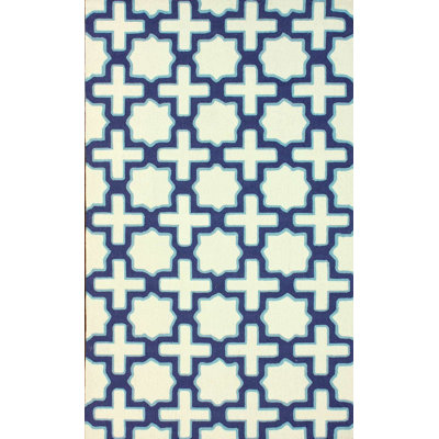 Tapis ivoire crocheté à la main McCallie