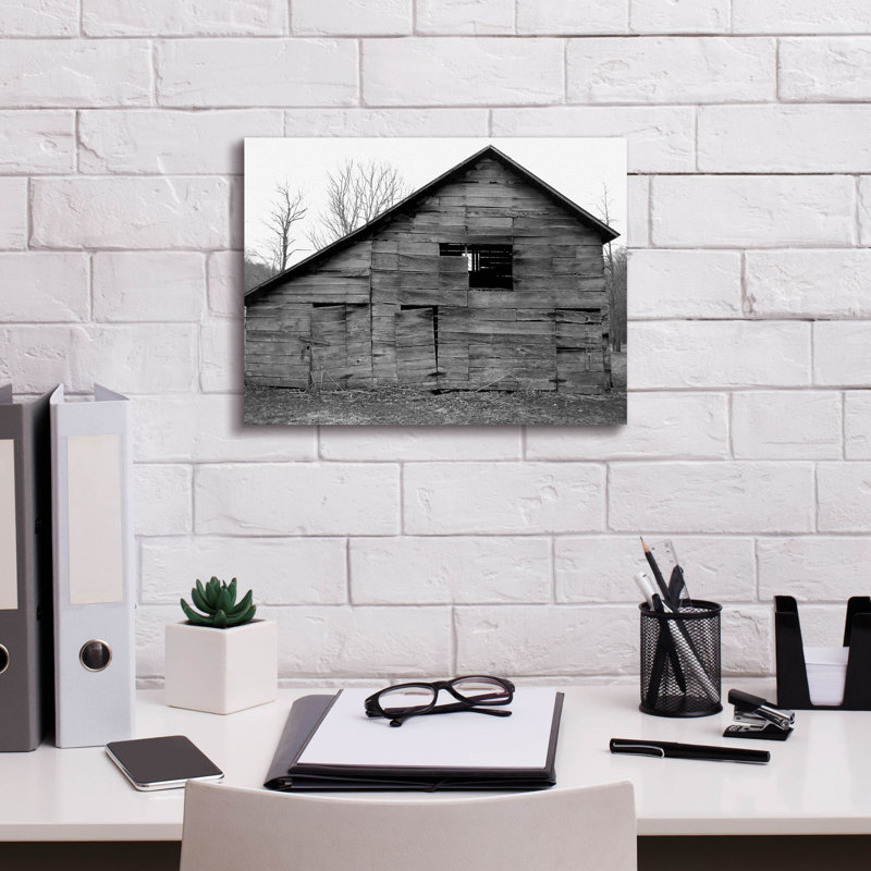  «Weather Worn 3» par Alicia Ludwig, art mural sur toile, H 12 po x l 16 po x P 0,75 po