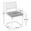 Chaise d'appoint en velours Walsh-1816490527