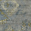 Tapis oriental bleu clair en laine noué à la main Bylas-1335169266