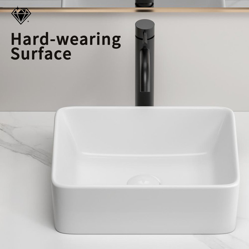 Elegant Rectangular Vanity Sink