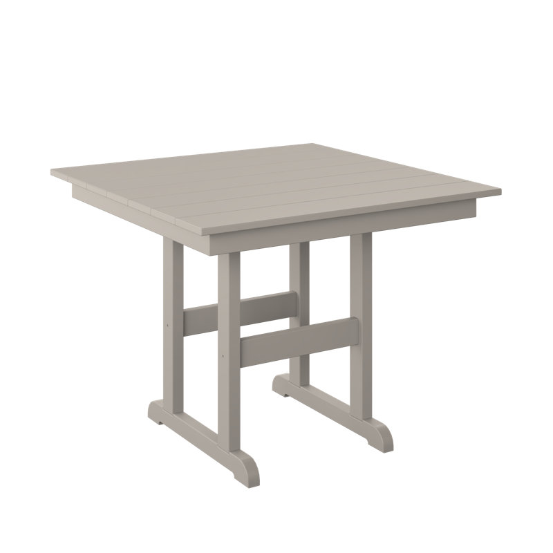  Table carrée 38 po sable, Sable, H 30 po x l 38 po x P 38 po, Sable