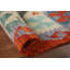 Tapis réversible en laine Kilim 7 x 7