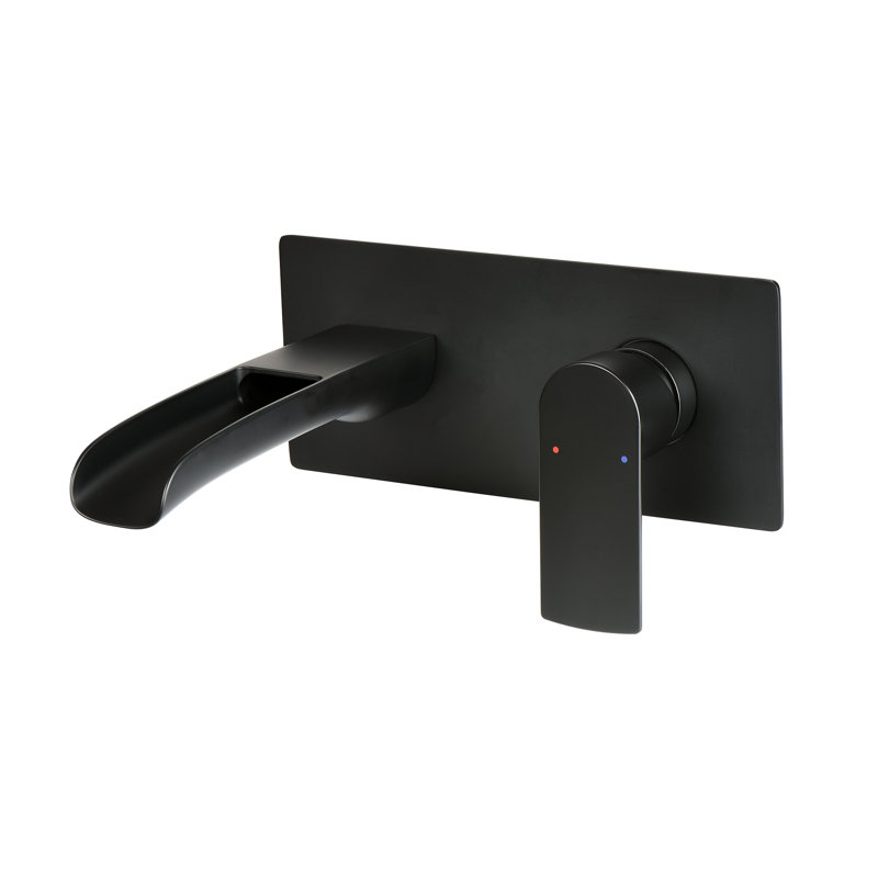 Single-handle Bathroom Faucet, Matte Black