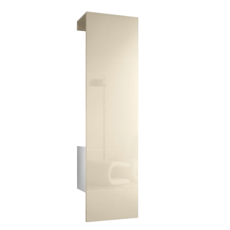Callisto Hall Tree 52cm Wide with Shoe Storage, Cream