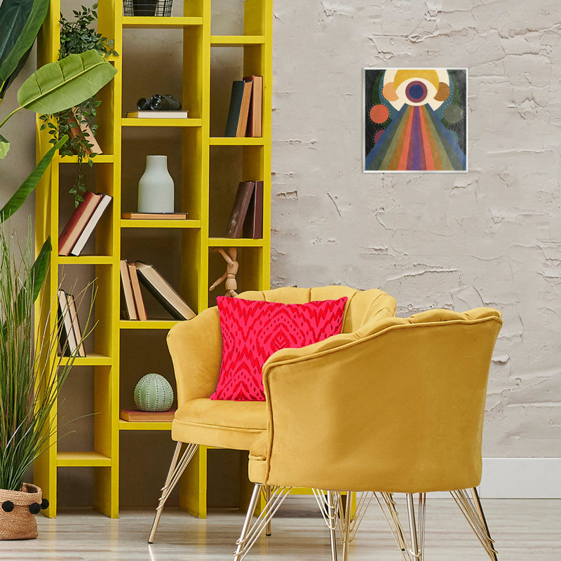 Art mural "Spiritual Eye with Rays" par Victoria Barnes