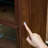 Nut-brown Solid Wood+Tempered Glass Display Cases