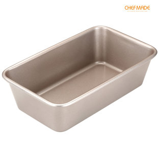  CHEFMADE Financier Cake Pan, 12-Cavity Non-Stick Square Muffin  Pan Biscuits Cookies Bakeware for Oven Baking (Champagne Gold) : Home &  Kitchen