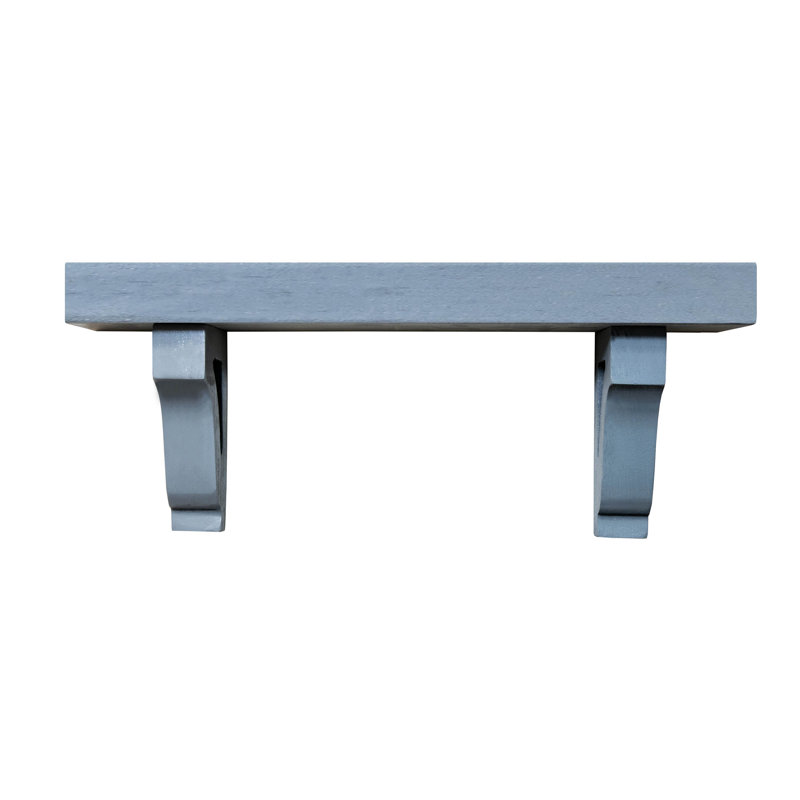 Rayne 2" Shelves/W Corbels, 9" H x 32" W x 6" D