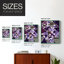 «Purple Dream II», reproduction encadrée - bois massif-205656920-205656923