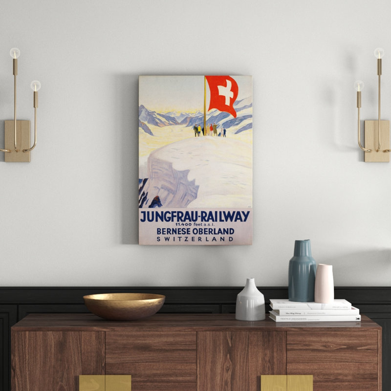 No Frame Print on Canvas, 76cm H x 51cm W