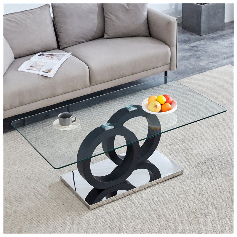 Table basse de salon, Noir