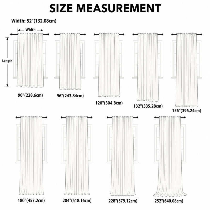 Aarush Sheer Curtain Pair, 52" W x 108" L, light linen