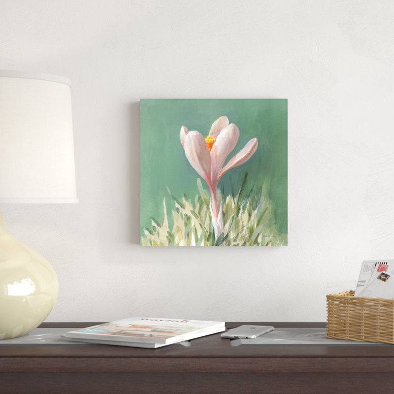" Soft Crocus ", 12" H x 12" W x 1.25" D