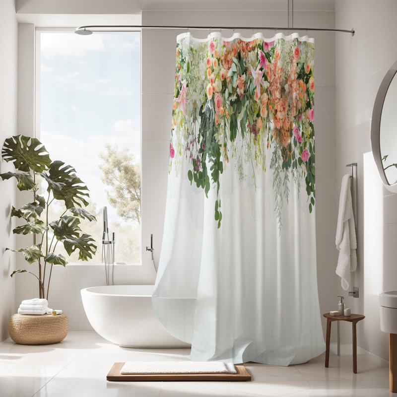 Shower Curtain, 93" H x 70" W