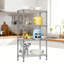 Étagère de rangement robuste en acier à 4 niveaux, support en fil métallique d'une capacité de 1000 lb pour le garde-manger, la cuisine, le garage et l'organisation de bureau-1458295631-1458295628