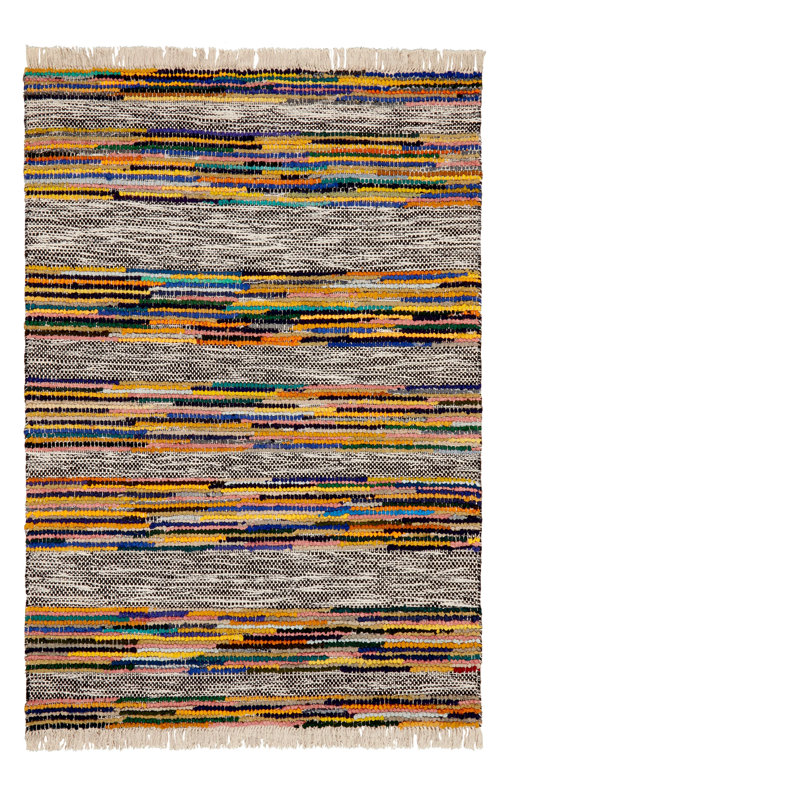 Zanshi Ochre Rug, Rectangle 3'11" x 5'11"