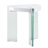 Silsden Glass Top End Table-599498460