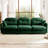 Three - Seater With Soft Chenille Fabric, Ergonomic Design And Cushions For Bedroom Or Living Room Modular In Chenille, Featuring Seating Use-1574610803