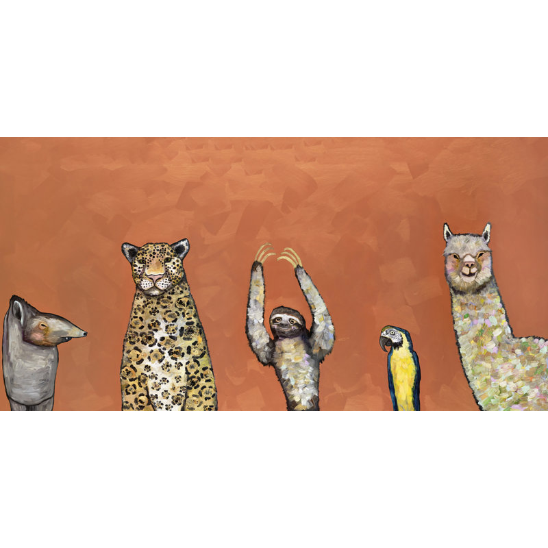 «Pérou», reproduction sur toile tendue, H 12 po x l 24 po
