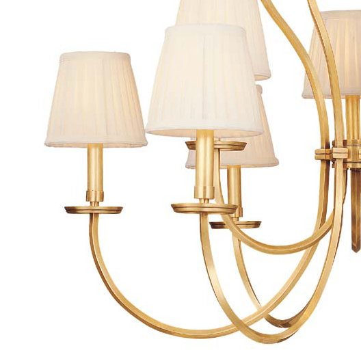 Palermo 1 Light Pendant, Aged Brass
