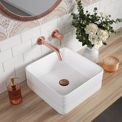 Lavabo vasque blanc Adour 14 po